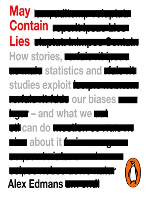 cover image of May Contain Lies